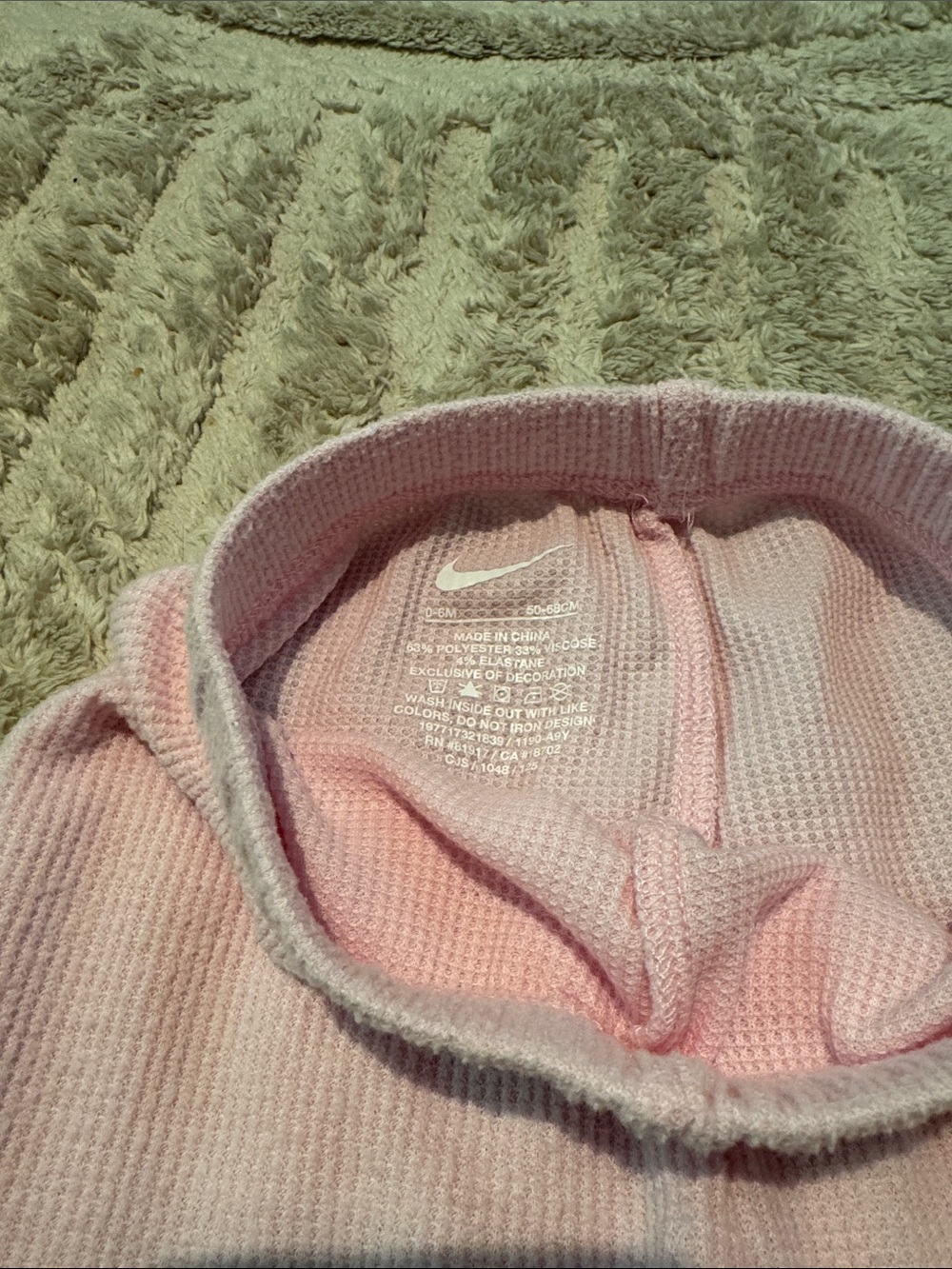 Nike Gray Bodysuit with Pink Accented Pink Leggings - Picture 4 of 7